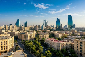 Панорама города Баку